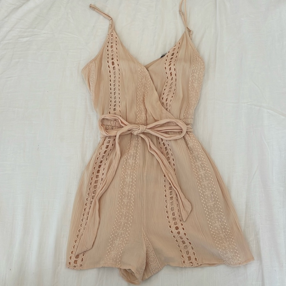 American Eagle Eyelet Romper